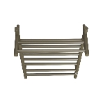 Полотенцесушитель электрический с полкой BAU Stil Shelf 50х80, 7 планок, универсальный, антикварная, фото9