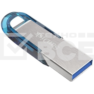 Флеш диск 128GB SanDisk CZ73 Ultra Flair, USB 3.0, Tropical Blue