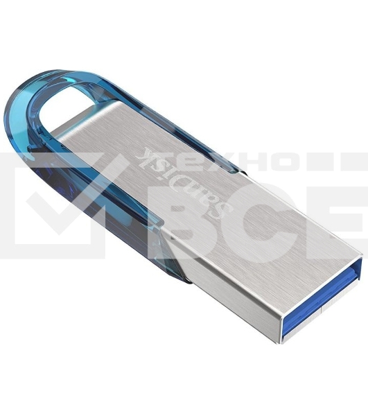 Флеш диск 128GB SanDisk CZ73 Ultra Flair, USB 3.0, Tropical Blue