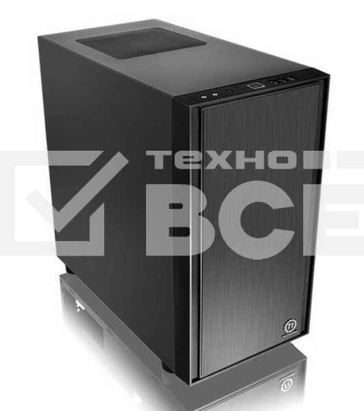 Компьютерный корпус Thermaltake Versa H17 черный без БП mATX 1xUSB2.0 1xUSB3.0 audio bott PSU