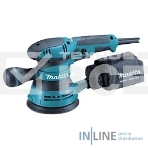 Эксцентриковая шлифовальная машина Makita BO5040 ЭШМ,300Вт,ф125мм,12000об\м,ампл-2.8мм,1.4кг,кор,п\сборник,доп.рукоятка, фото6
