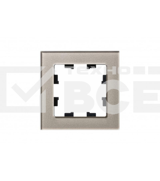 Рамка 1-м AtlasDesign Nature стекло шампань SchE ATN320501