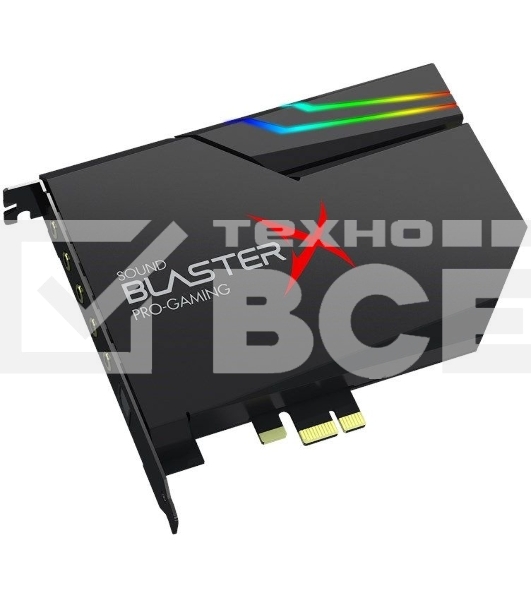 Звуковая карта Creative PCI-E BlasterX AE-5 Plus (BlasterX Acoustic Engine) 5.1 Ret