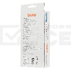 Сетевой фильтр Buro 800SH-3-W 3м (8 розеток) белый (коробка), фото6