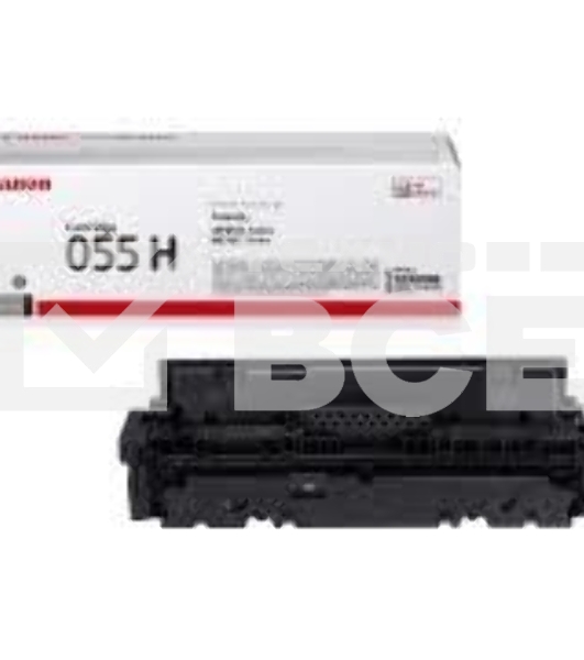 Картридж лазерный Canon 055 H BK (3020C002) черный (7600 стр.) для Canon i-SENSYS серий MF740, LBP660