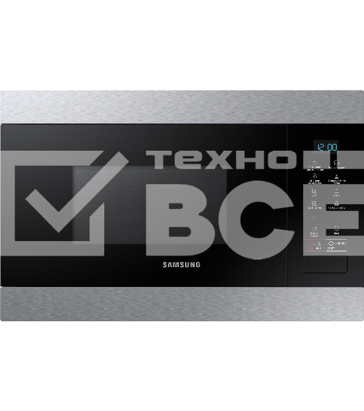 Микроволновая печь 22L GRILL MG22M8074AT/BW Samsung, встраиваемая