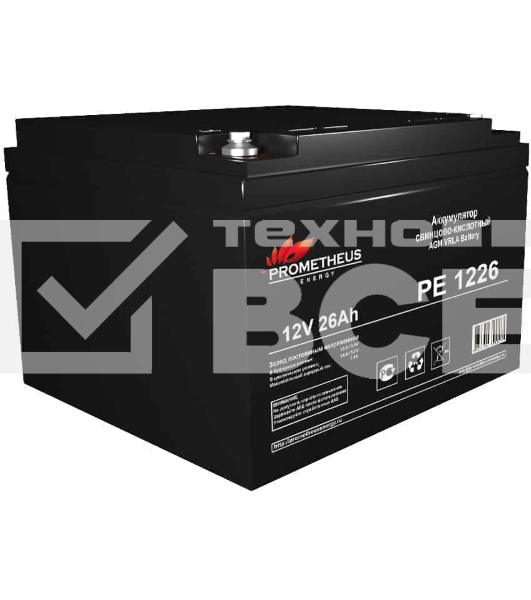 Батарея для ИБП Prometheus Energy PE 1226 12В 26Ач