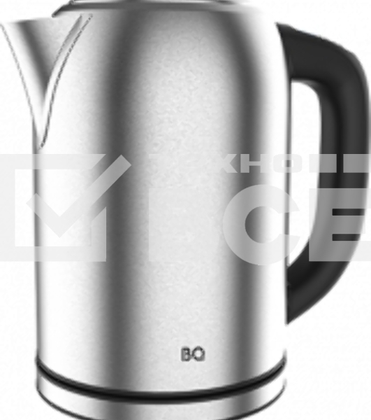 Чайник BQ KT1827SW черный/серебристый, 2200Вт, 1.7л