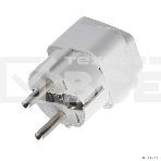 Сетевой переходник GoPower универсальный 1р.С/З белый (1/10/800), фото4