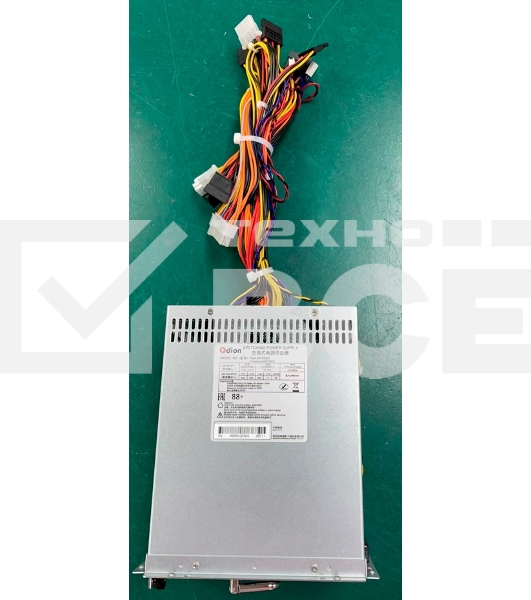 Серверный блок питания  Server power supply Qdion Model R2A-MV0700 P/N:99RAMV0700I1170110 ATX Mini Redundant 700W Efficiency 80 Plus Silver, Cable connector: C14
