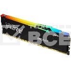 Оперативная память Kingston Fury Beast, DDR5, 16GB (1x16GB), 5600MHz, CL36, DIMM, с радиатором, RGB, черный, фото 1