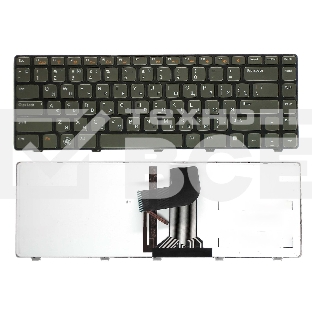 Клавиатура для ноутбука Dell XPS 15 L502X N4110 M5040 N5050 N5040 черная с подсветкой