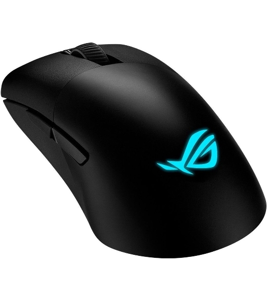 Мышь беспроводная/проводная ASUS ROG Keris Wireless AimPoint черный, 36000 dpi, радиоканал, Bluetooth, USB, кнопки - 5