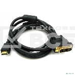 Кабель Rexant HDMI - DVI-D gold 3М с фильтрами, фото 1