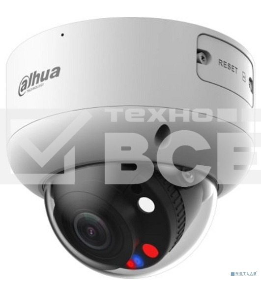 Камера видеонаблюдения IP Dahua DH-IPC-HDBW3449R1P-ZAS-PV-S5 3.6-3.6мм цв. корп.:белый