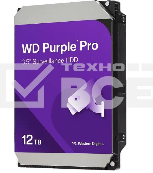 Жесткий диск WD Purple PRO WD122PURP 12TB 3.5