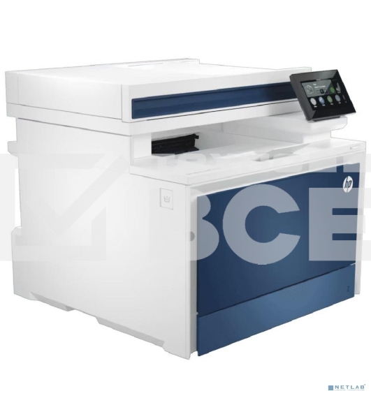 МФУ лазерный HP Color LaserJet Pro MFP 4303dw (5HH65A), A4, цветной, печ. 33 стр/мин., скан. до 44 изобр/мин. (ч/б) 35 изобр/мин. (цвет), 600x600 dpi (печать) 1200x1200 dpi (скан.), USB 2.0, Ethernet (RJ-45), Bluetooth