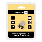 Сетевой адаптер Wi-Fi 6 ExeGate EX-W6-TX20U Nano (Wi-Fi AX (a/b/g/n/ax), 2.4 ГГц до 286 Мбит/с, внутренняя антенна, USB 2.0), фото 1