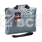 Сумка ExeGate EX205136RUS Start S15 Grey, серая, полиэстер, для ноутбуков до 15.6
