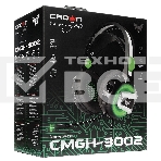 Гарнитура игровая Crown CMGH-3002 черный/зеленый, фото8