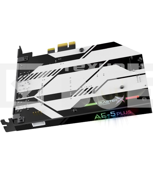 Звуковая карта Creative PCI-E BlasterX AE-5 Plus (BlasterX Acoustic Engine) 5.1 Ret