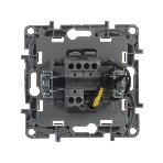 Выключатель одноклавишный с подсветкой/индикацией, автоматические клеммы, Etika, 10AX, 250В~, антрацит Выключатель одноклавишный с подсветкой/индикацией, автоматические клеммы, Etika, 10AX, 250В~, антрацит, фото3