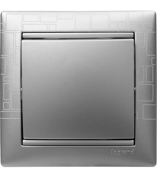 Выключатель, алюм. Valena 