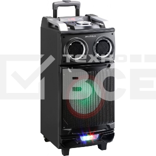 Минисистема SUPRA SMB-880 черный 140Вт/FM/USB/BT/SD