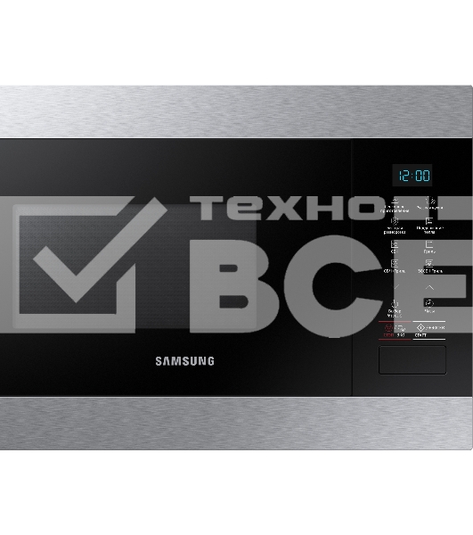Микроволновая печь 22L GRILL MG22M8074AT/BW Samsung, встраиваемая