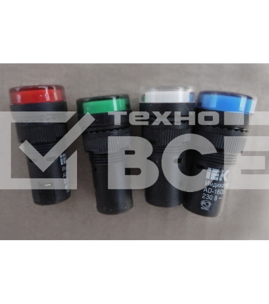 Арматура светосигнальная AD-16DS 230В зел. ИЭК BLS10-ADDS-230-K06-16