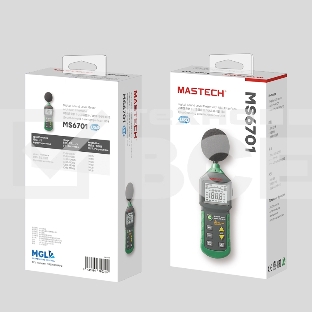 Цифровой измеритель уровня шума MS6701 MASTECH