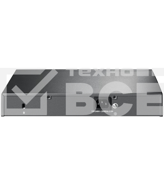 Коммутатор TP-Link JetStream 10-Port Gigabit Smart Switch with 8-Port PoE+, 8× Gigabit PoE+ Ports, 2× Gigabit SFP Slots, 802.3at/af, 150 W PoE Power, 1U 13-inch Rack-mountable Steel CaseIntegration with Omada SDN Controller, 802.1Q VLAN, STP/RSTP/MSTP, IG