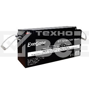 Аккумуляторная батарея ExeGate DT 12150 (12V 150Ah, под болт М8)