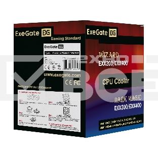 Кулер для процессора ExeGate Dark Magic EXX400V2-PWM.RGB серебристый, 120 мм, алюминий/медь, 2100 об/мин, 24 дБ, 4 pin, 140 Вт, 155 мм