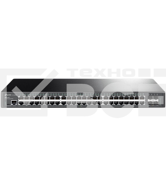 Коммутатор 48-портовый гигабитный управляемый уровня 2+ TP-Link TL-SG3452X JetStream с четырьмя слотами SFP+ 10 Гбит/с