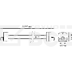 Св-к светодиодный Gauss IP65 1170*60*55мм 36Вт 2500lm 6500К линейн. мат. с возм. соед. в линию 843425336 Gauss, фото 1