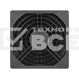 Решетка для вентилятора с фильтром 90х90 ExeGate EG-090PSFB (90x90 мм, пластиковая, квадратная, с пылевым фильтром, черная)