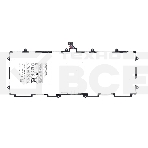 Аккумуляторная батарея SP3676B1A(1S2P) для Samsung Galaxy Tab GT-P7500 3.7V 25.9Wh, фото2