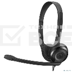 Гарнитура Sennheiser PC 5 CHAT стерео накладная закрытая 42-17000Гц, 2м, 4-контактный jack 3.5мм, 95дБ подвижный микрофон, круговая диаграмма, фото2