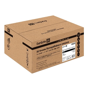 Комплект источника бесперебойного питания Exegate EX295992RUS + батарея 80Aч EX285654RUS 1шт (инвертор, синус, для котла, PF=1, настенный) ExeGate IdealSine SR-600.LCD.2SH <600VA/600W, чистая синусоида, цветной LCD-дисплей, 2*Schuko, крепление настенное, Black> + батарея ExeGate HRL 12-80 (12В, 80Ач) 1шт