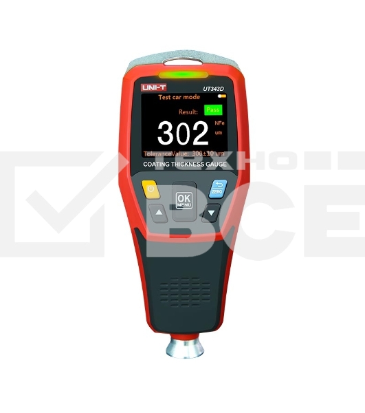 Измеритель толщины покрытия (толщиномер) UNI-T UT343D