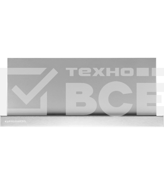 Встраиваемая вытяжка Kuppersberg SLIMTURBO 60 X, ширина 60 см, отвод/рециркуляция, 1500 м3/час, механическое управление, 3 скорости, освещение 2х2 Вт, металлические жироулавливающие фильтры, угольный фильтр KF-ES (опция), 63.4 дБ, обратный клапан, шхвхг:5