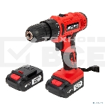 Дрель акк HIPER 12В, 30Нм, 2Ач, 0-350/0-1350 об/мин, 2 акк, Li-ion, БЗП 10мм, кейс, фото2