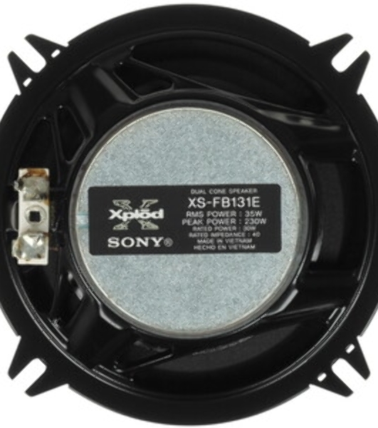 Колонки автомобильные Sony XS-FB131E (без решетки) 230Вт 13см (5дюйм) (ком.:2кол.) коаксиальные однополосные