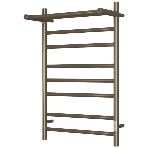 Полотенцесушитель электрический с полкой BAU Stil Shelf 50х80, 7 планок, универсальный, антикварная, фото7