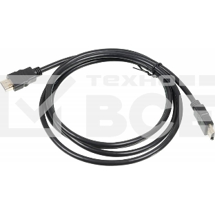 Кабель аудио-видео Behpex HDMI (m)/HDMI (m) 2м. позолоченные контакты черный