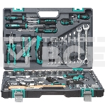Набор инструментов STELS 141111/2'' 1/4'' CrV пластиковый кейс  98 предм., фото 1