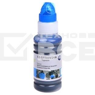 Чернила Cactus CS-EPT03V24A 101C, голубой, 70 мл для Epson L4150/L4160/L6160/L6170