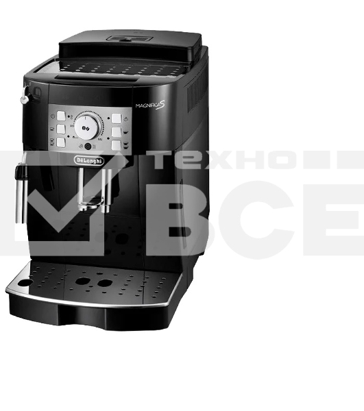 Кофемашина автоматическая DeLonghi ECAM 22.114B черный, исп. кофе - молотый/зерновой, 1.8 л, 1450 Вт, 15 бар