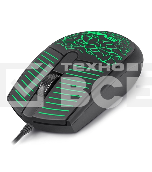 Мышь проводная SVEN RX-70 черный, 1200 dpi, USB, кнопки - 3